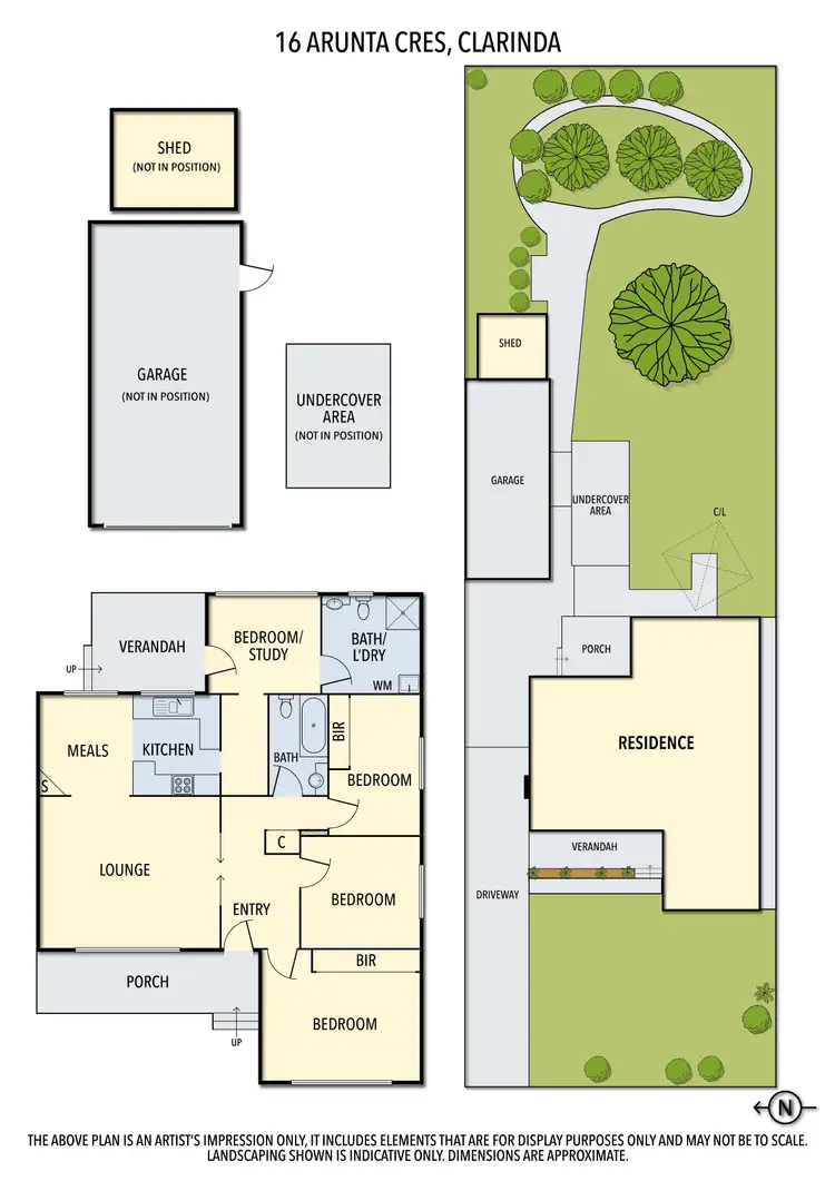 Floorplan of Homely house listing, 16 Arunta Crescent, Clarinda VIC 3169