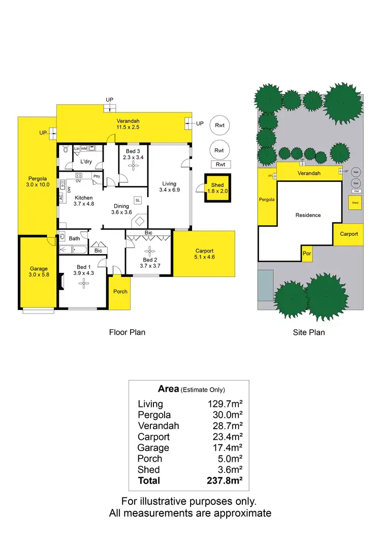 Floorplan of Homely house listing, 25 Sussex Street, Warradale SA 5046