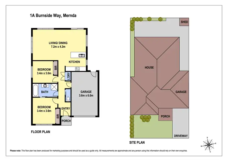 Floorplan of Homely house listing, 1A Burnside Way, Mernda VIC 3754