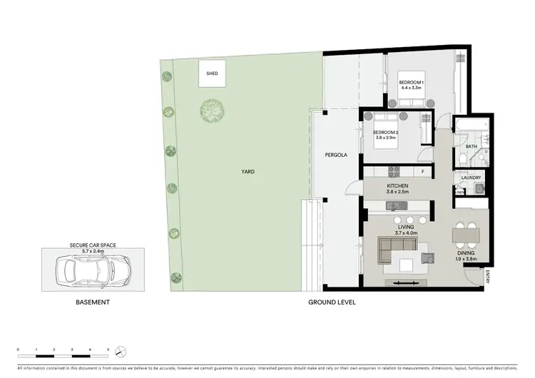 Floorplan of Homely apartment listing, 29/18 Morgan Street, Botany NSW 2019