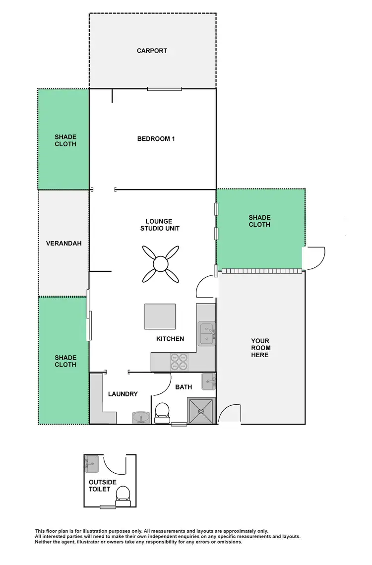 Floorplan of Homely house listing, 48 Pybus Street, Port Augusta SA 5700