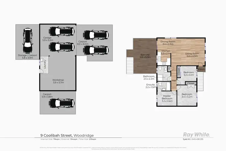 Floorplan of Homely house listing, 9 Coolibah Street, Woodridge QLD 4114
