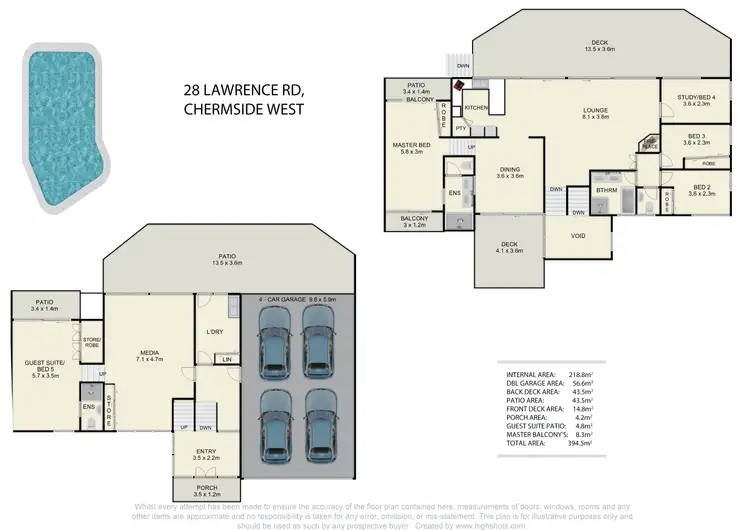 Floorplan of Homely house listing, 28 Lawrence Road, Chermside West QLD 4032