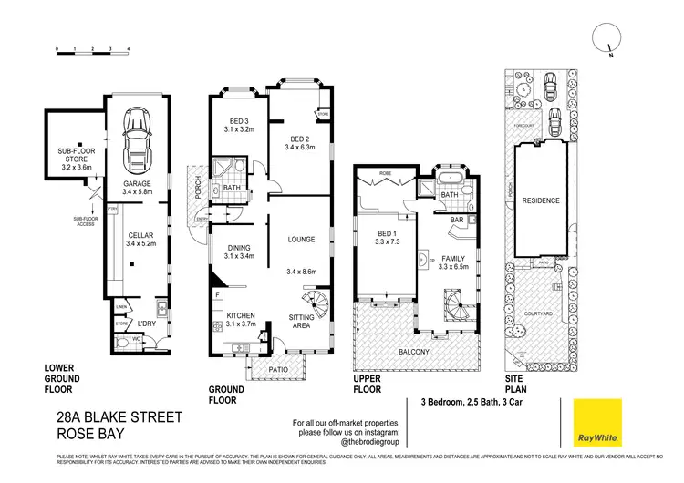 Floorplan of Homely house listing, 28A Blake Street, Rose Bay NSW 2029
