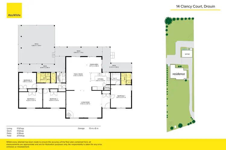 Floorplan of Homely house listing, 14 Clancy Court, Drouin VIC 3818