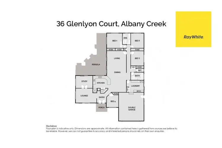 Floorplan of Homely house listing, 36 Glenlyon Court, Albany Creek QLD 4035