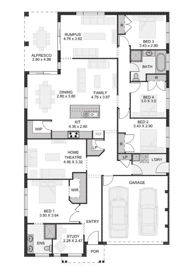Floorplan of Homely house listing, Address available on request