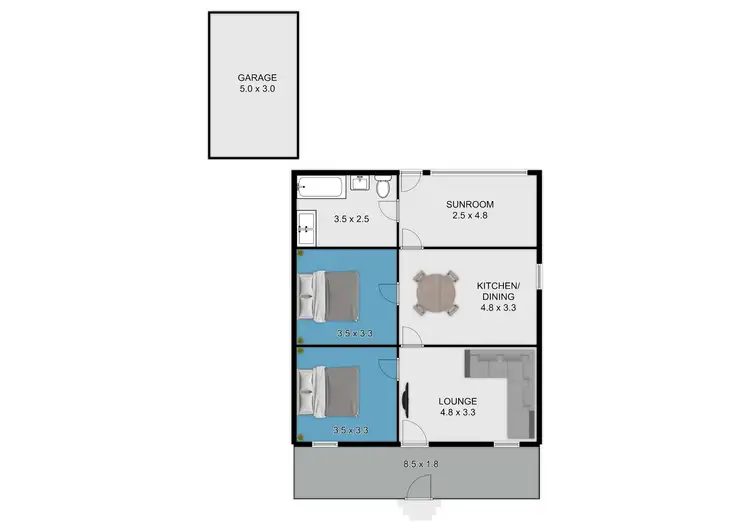 Floorplan of Homely house listing, 372 Tarean Road, Karuah NSW 2324