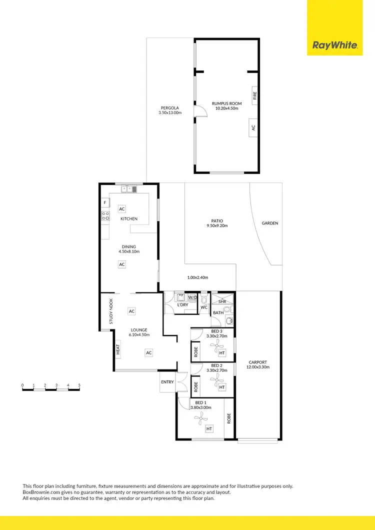Floorplan of Homely house listing, 38 Belfast Street, Henley Beach SA 5022