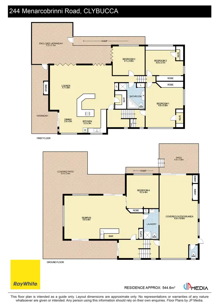 Floorplan of Homely rural property listing, 244 Menarcobrinni Road, South West Rocks NSW 2431