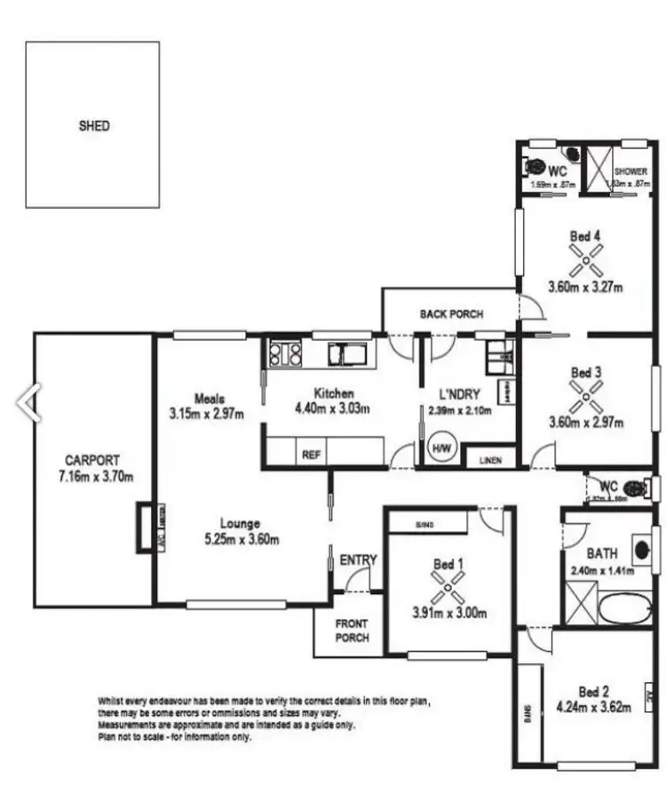 Floorplan of Homely house listing, 20 William Street, Murray Bridge SA 5253