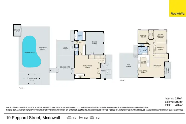 Floorplan of Homely house listing, 19 Peppard Street, Mcdowall QLD 4053