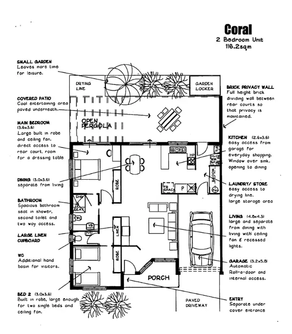 Floorplan of Homely unit listing, 17/83 Lindsay Road, Buderim QLD 4556