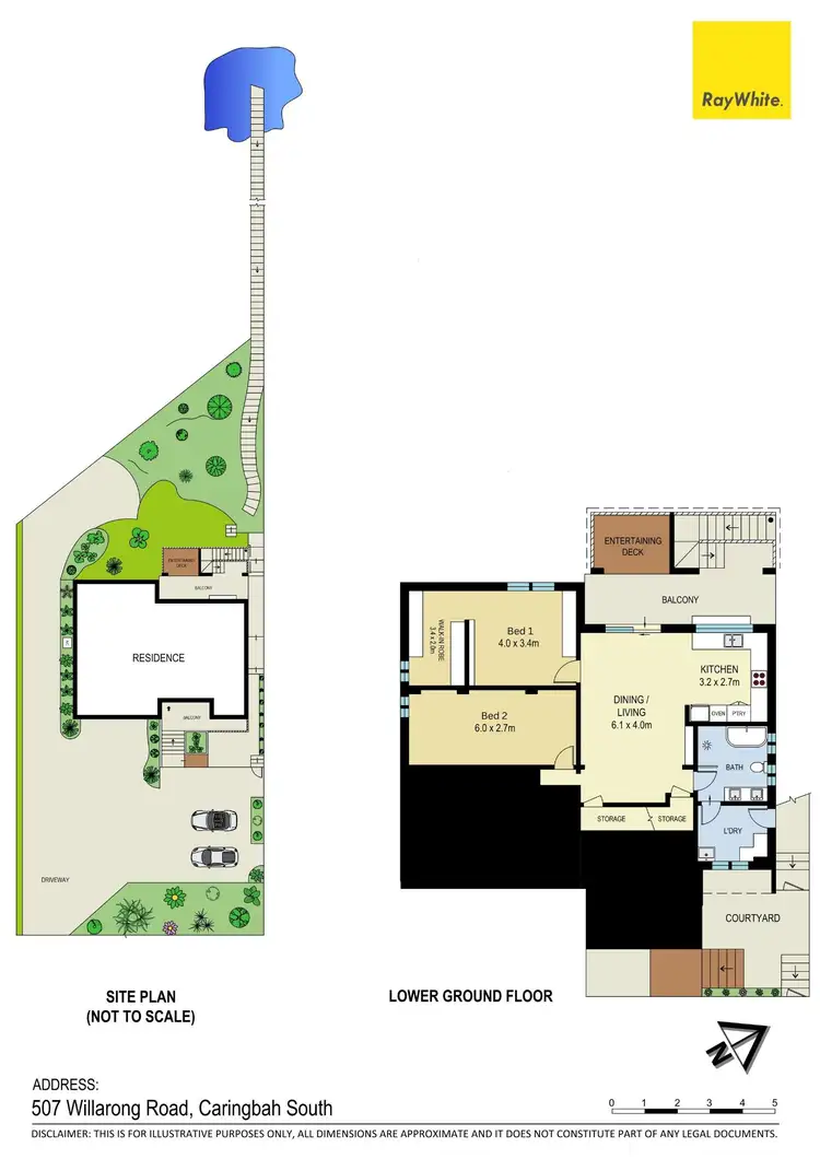 Floorplan of Homely flat listing, 507/2 Willarong Road, Caringbah South NSW 2229