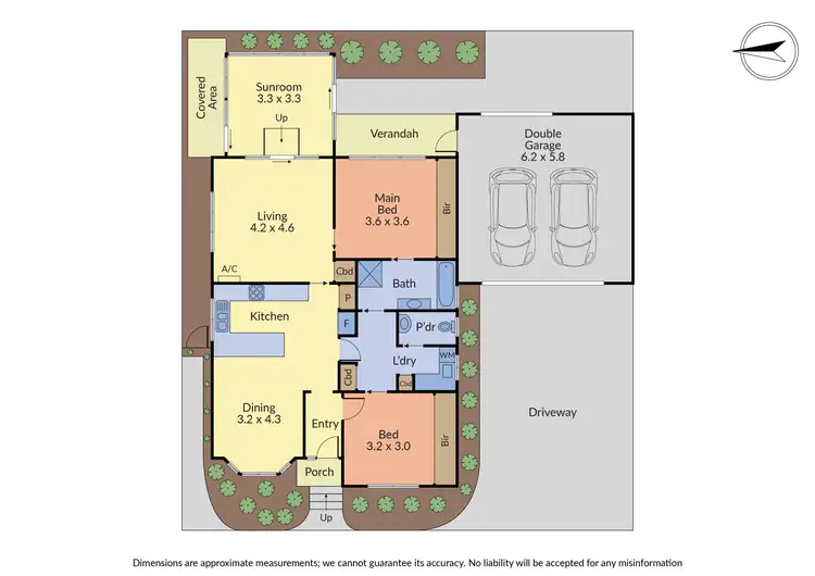 Floorplan of Homely unit listing, 2/39 Exeter Road, Croydon North VIC 3136