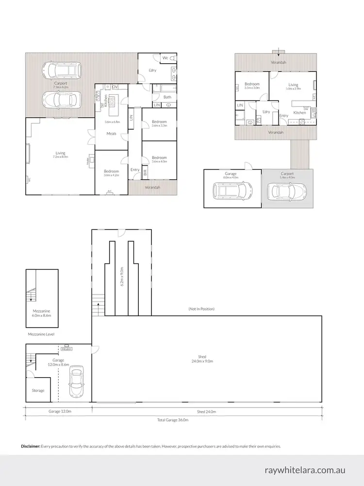 Floorplan of Homely house listing, 471 Clarkes Road, Anakie VIC 3213