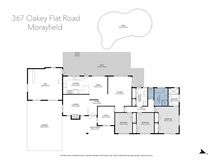 Floorplan of Homely house listing, 367 Oakey Flat Road, Morayfield QLD 4506