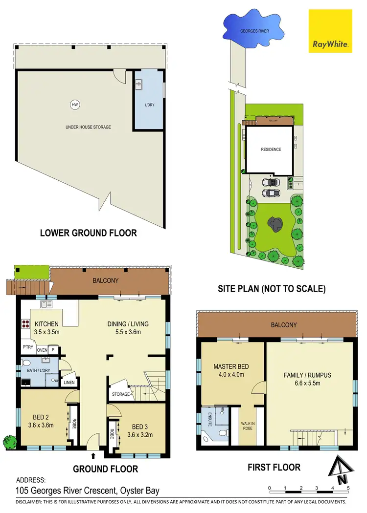 Floorplan of Homely house listing, 105 Georges River Crescent, Oyster Bay NSW 2225