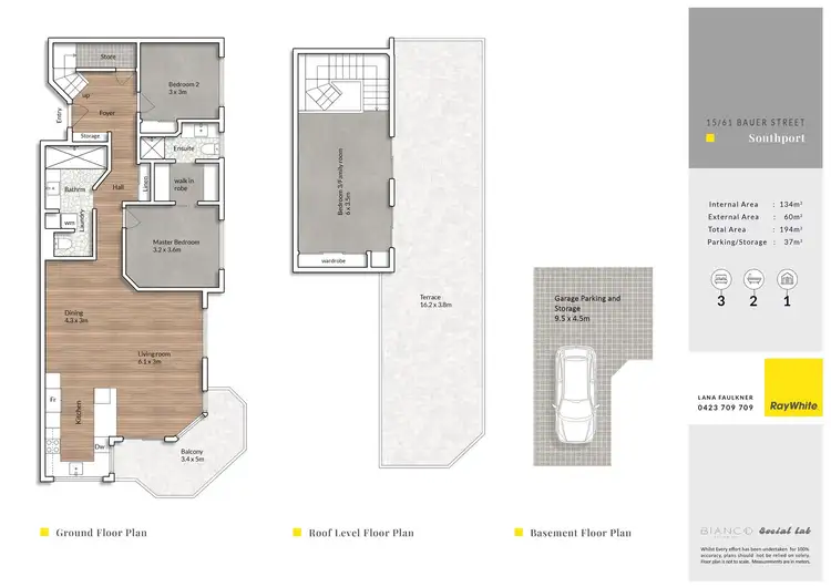 Floorplan of Homely apartment listing, 15/61 Bauer Street, Southport QLD 4215