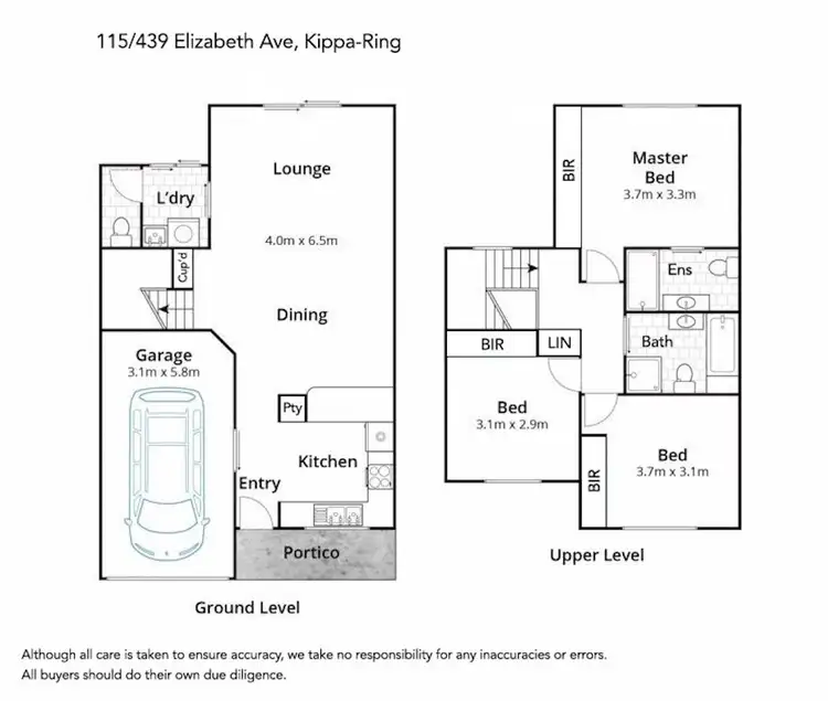 Floorplan of Homely unit listing, 115/439 Elizabeth Avenue, Kippa-Ring QLD 4021
