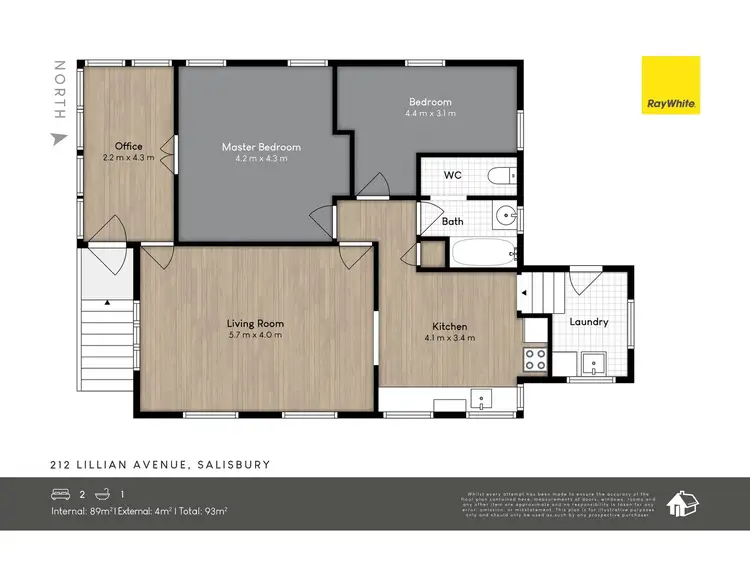 Floorplan of Homely house listing, 212 Lillian Avenue, Salisbury QLD 4107