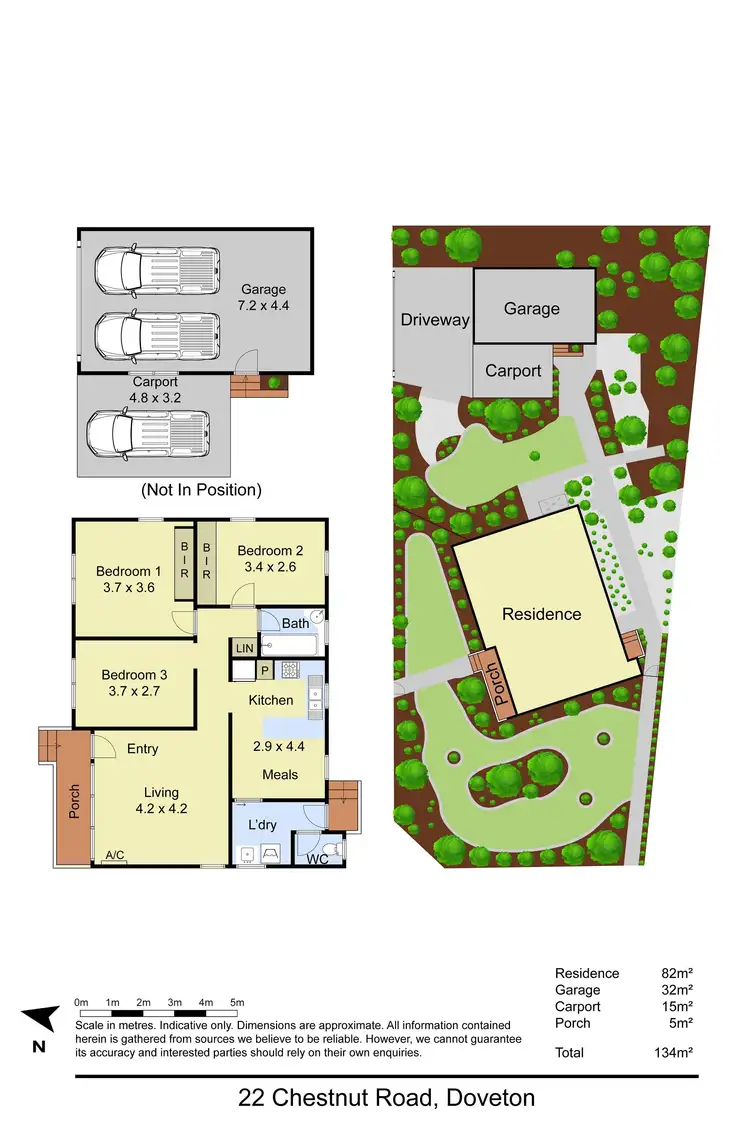 Floorplan of Homely house listing, 22 Chestnut Road, Doveton VIC 3177