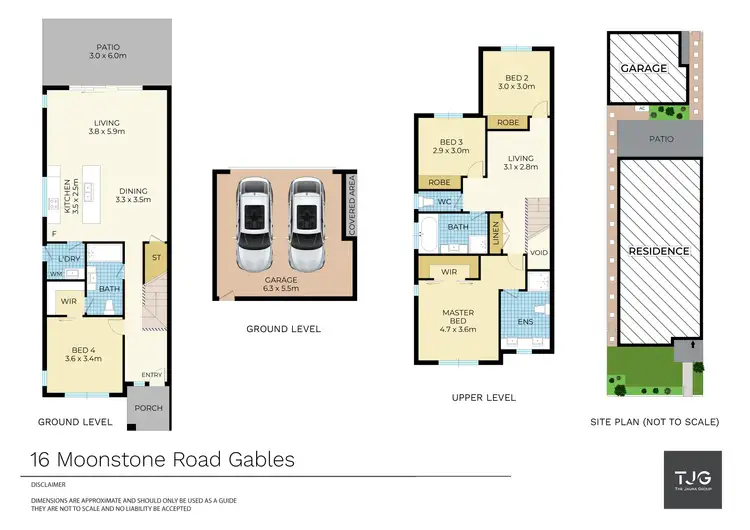 Floorplan of Homely house listing, 16 Moonstone Road (The Gables), Box Hill NSW 2765