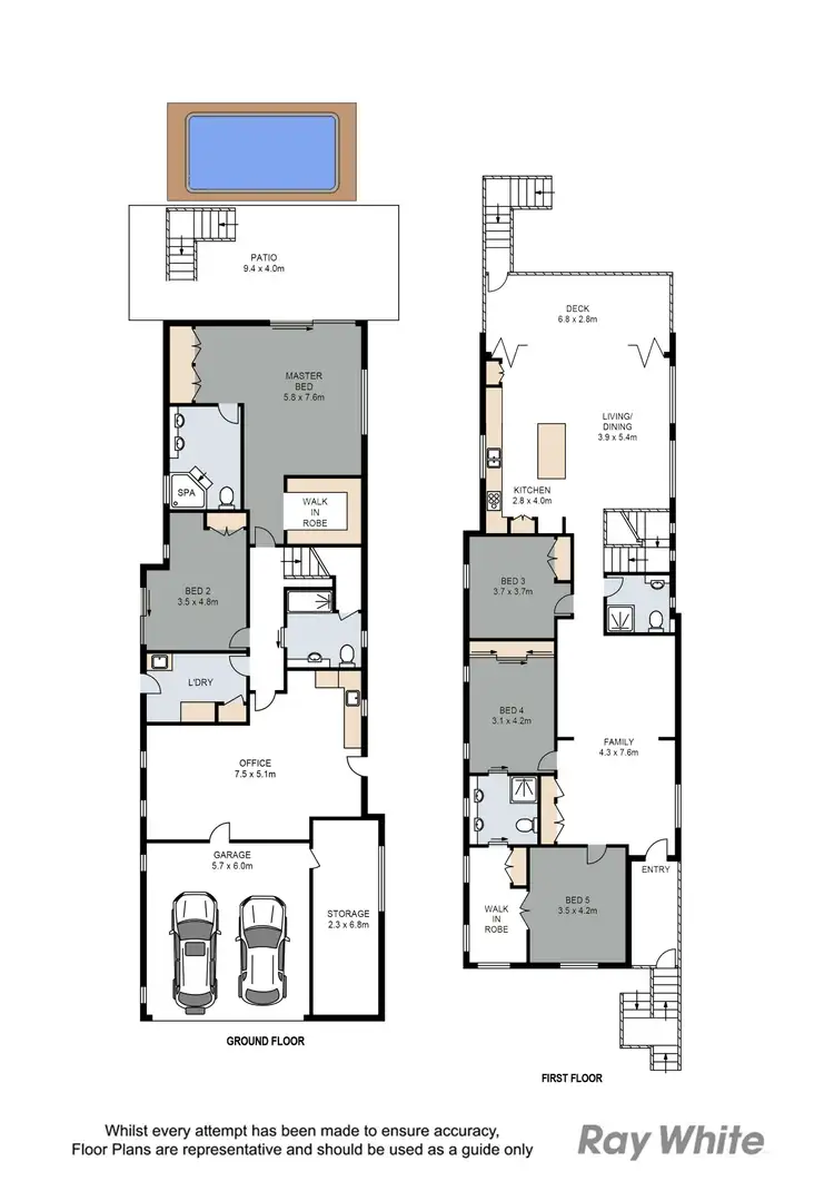 Floorplan of Homely house listing, 12 Dacre Street, Toowong QLD 4066