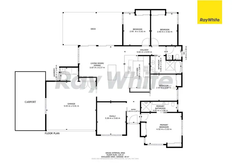 Floorplan of Homely house listing, 30 Kathleen Drive, Bli Bli QLD 4560