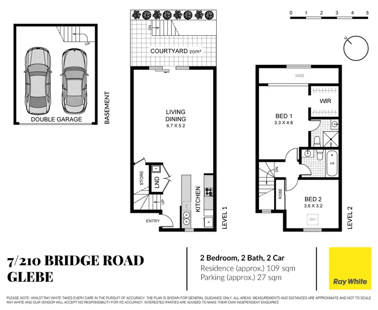 Floorplan of Homely townhouse listing, Townhouse 7/210 Bridge Road, Glebe NSW 2037
