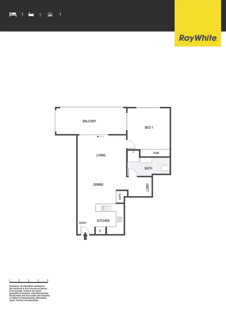 Floorplan of Homely apartment listing, 14/16 Berrigan Crescent, O'connor ACT 2602