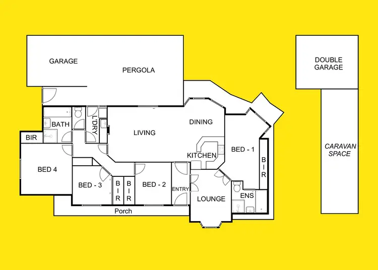 Floorplan of Homely house listing, 2 Olivewood Drive, Mildura VIC 3500