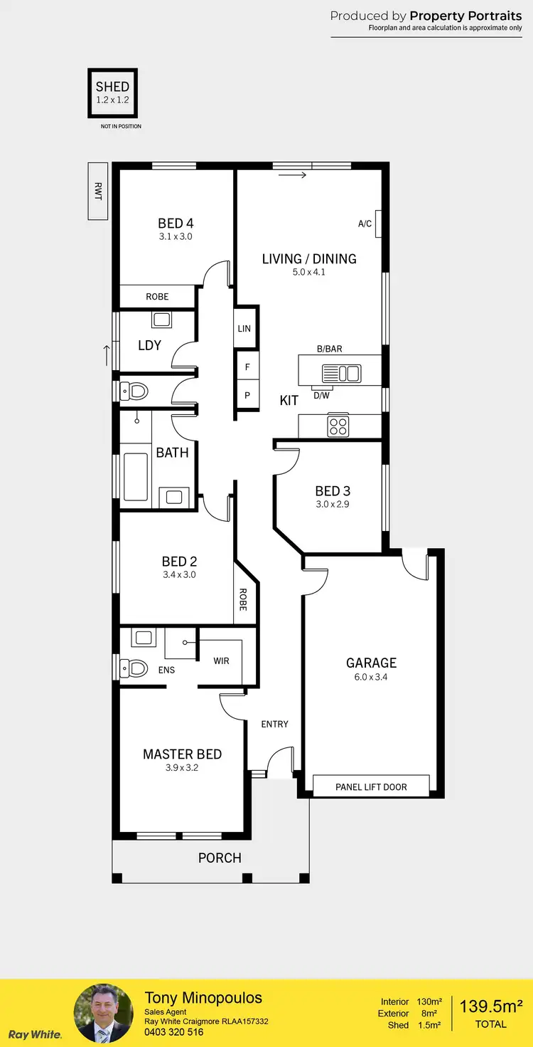 Floorplan of Homely house listing, 29 Small Crescent, Smithfield Plains SA 5114