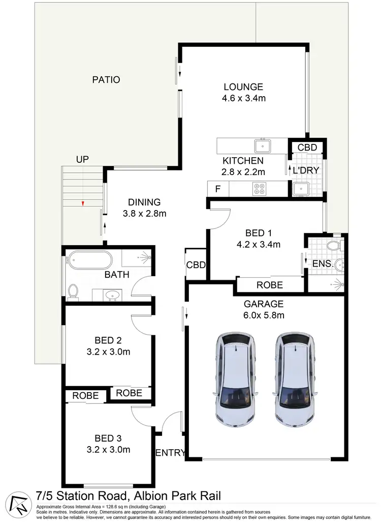Floorplan of Homely villa listing, 7/5 Station Road, Albion Park Rail NSW 2527
