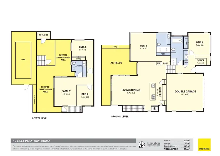 Floorplan of Homely house listing, 10 Lilly Pilly Way, Kiama NSW 2533