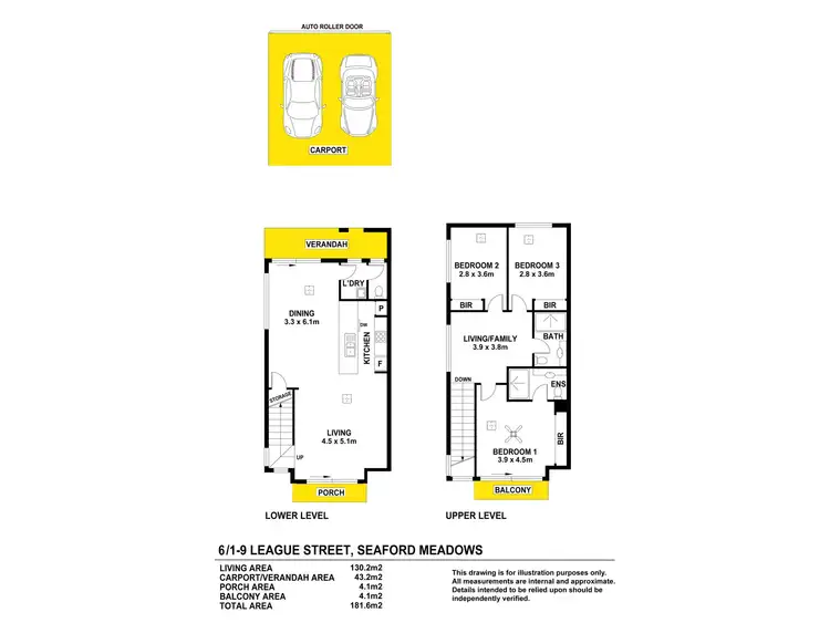 Floorplan of Homely house listing, 6/1-9 League Street, Seaford Meadows SA 5169