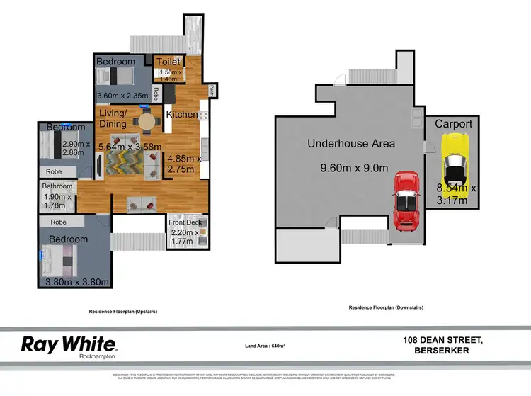 Floorplan of Homely house listing, 108 Dean Street, Berserker QLD 4701