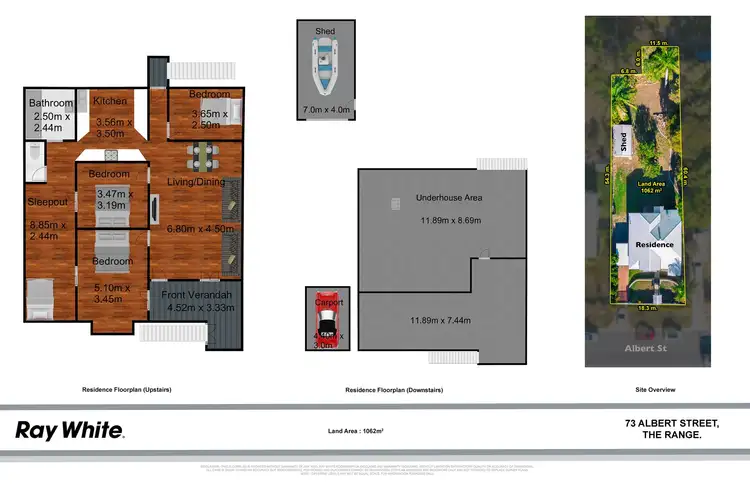 Floorplan of Homely house listing, 73 Albert Street, The Range QLD 4700