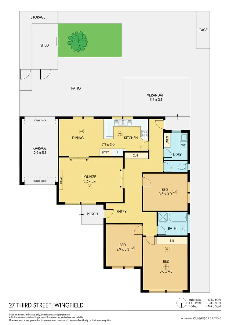 Floorplan of Homely house listing, 27 Third Street, Wingfield SA 5013