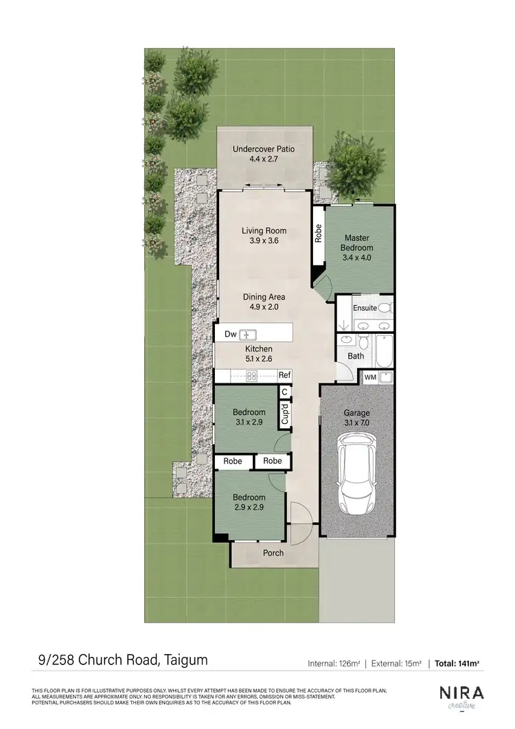 Floorplan of Homely townhouse listing, 9/258 Church Road, Taigum QLD 4018