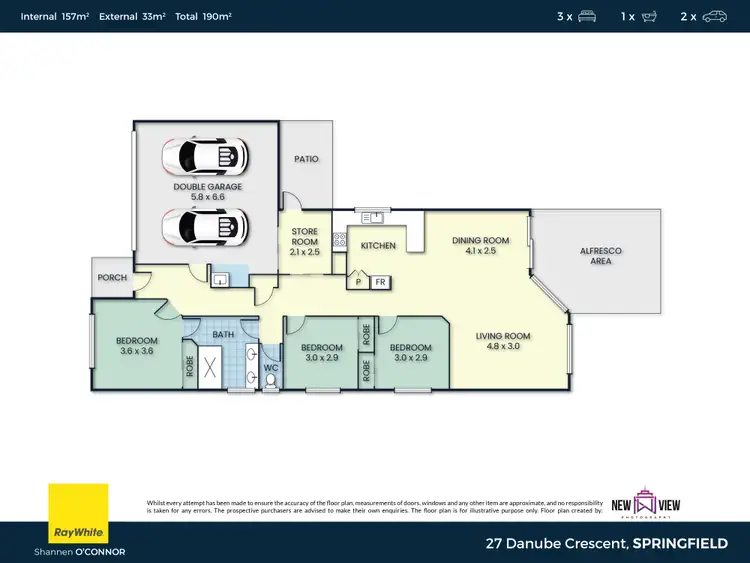 Floorplan of Homely house listing, 27 Danube Crescent, Springfield QLD 4300