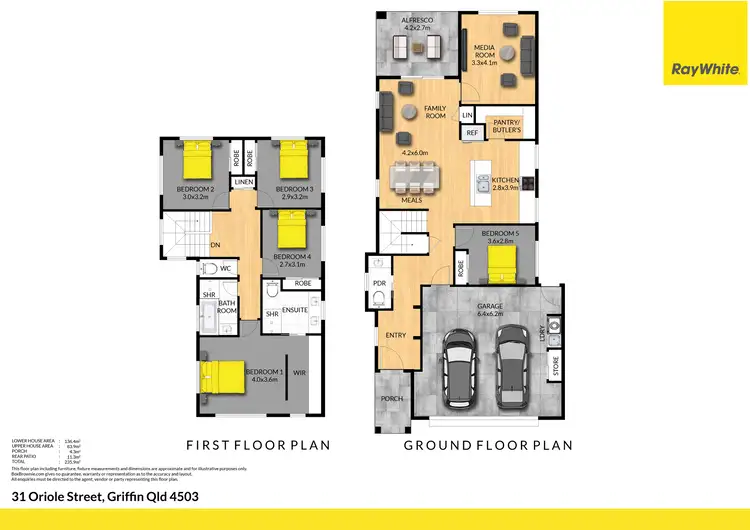 Floorplan of Homely house listing, 31 Oriole Street, Griffin QLD 4503