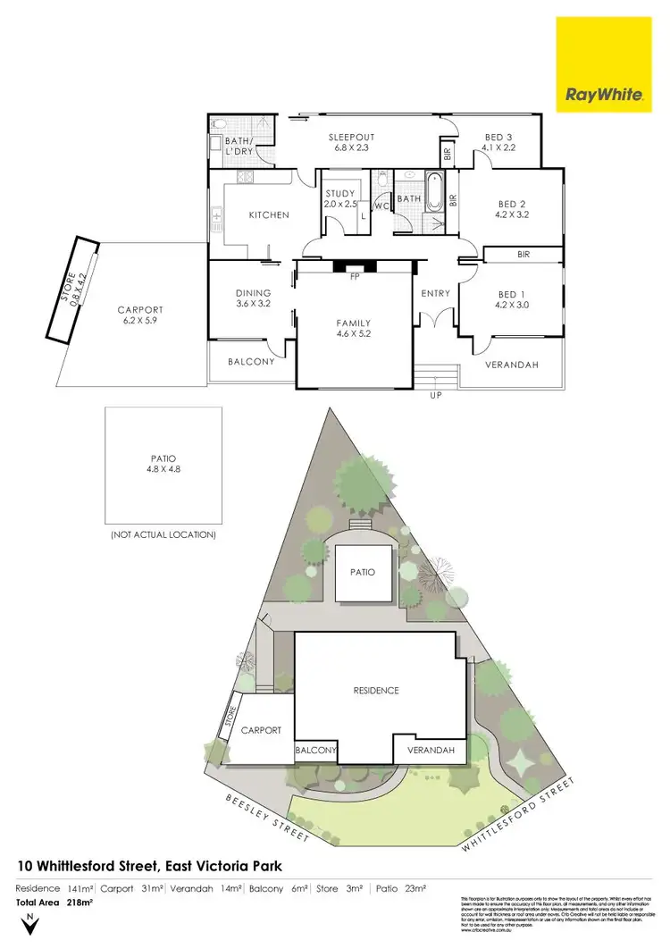 Floorplan of Homely house listing, 10 Whittlesford Street, East Victoria Park WA 6101