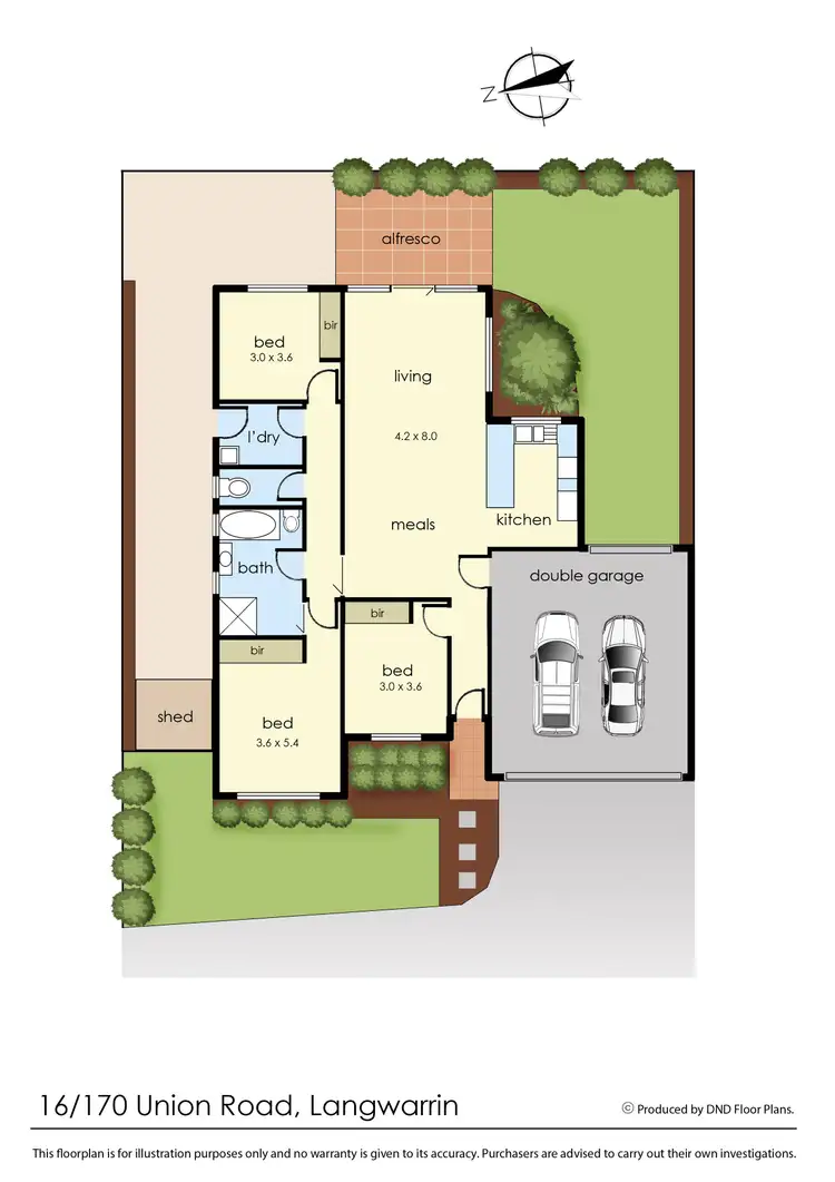 Floorplan of Homely unit listing, 16/170 Union Road, Langwarrin VIC 3910
