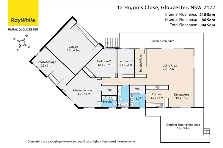 Floorplan of Homely house listing, 12 Higgins Close, Gloucester NSW 2422