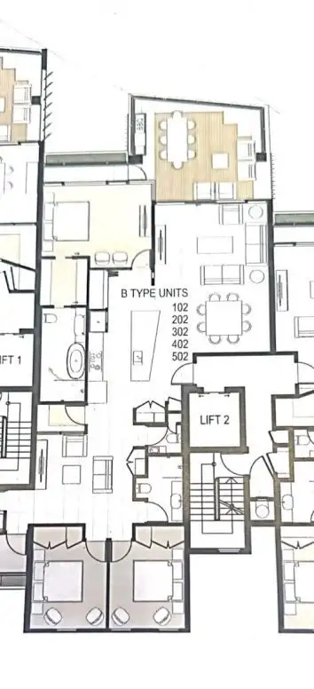 Floorplan of Homely unit listing, 202/1-3 The Esplanade, Cotton Tree QLD 4558