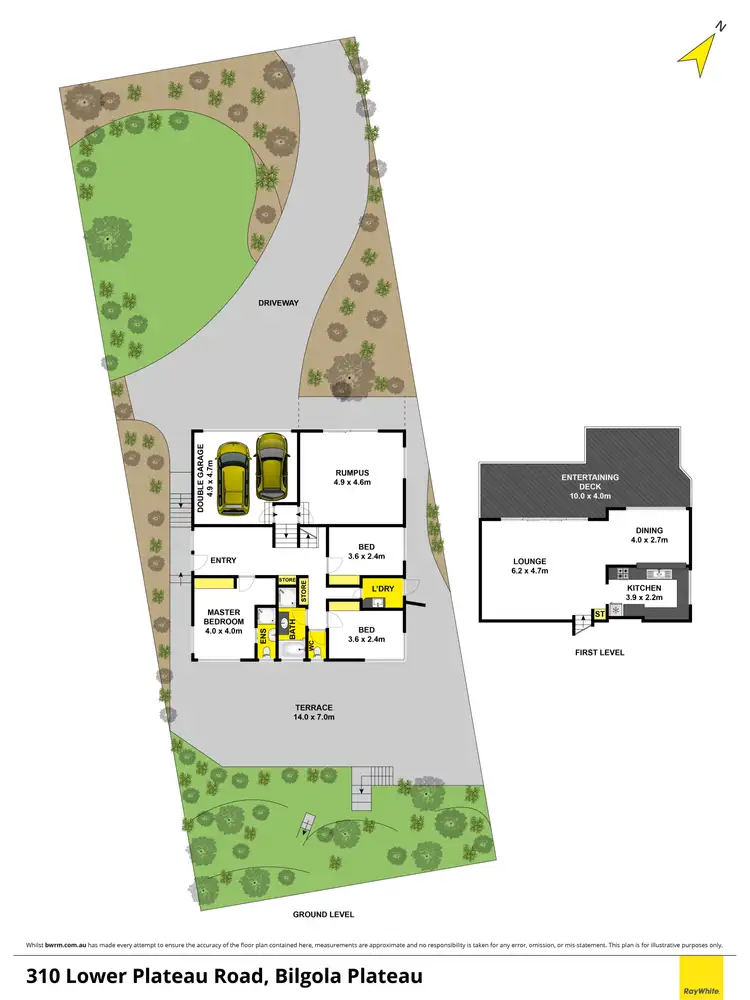 Floorplan of Homely house listing, 310 Lower Plateau Road, Bilgola NSW 2107