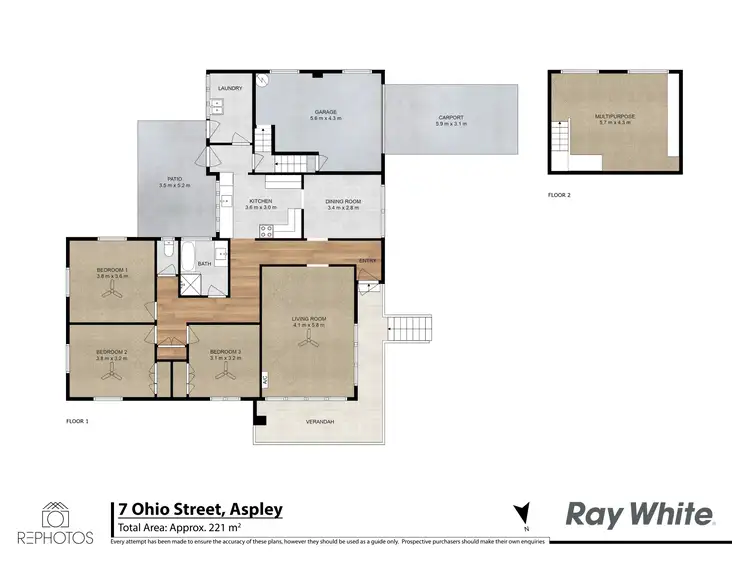 Floorplan of Homely house listing, 7 Ohio Street, Aspley QLD 4034