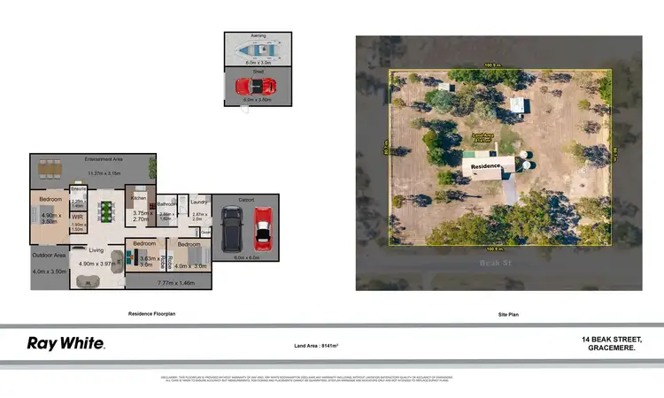 Floorplan of Homely house listing, 14 Beak Street, Gracemere QLD 4702