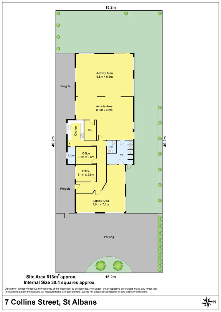 Floorplan of Homely house listing, 7 Collins Street, St Albans VIC 3021